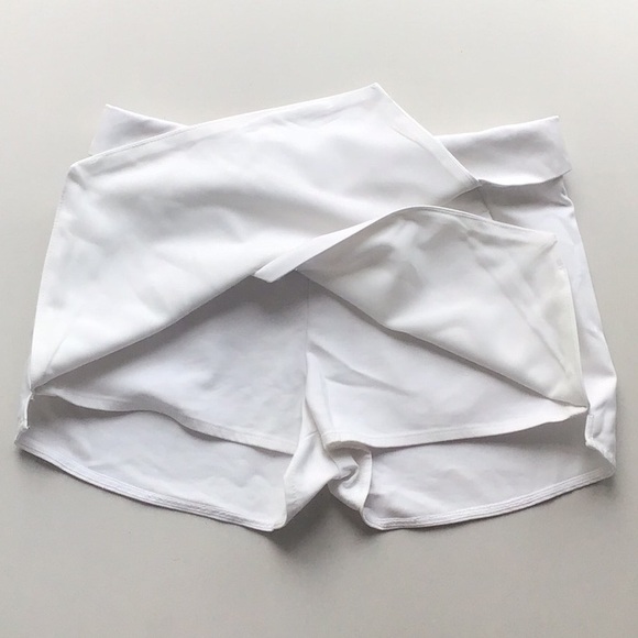 Zara white envelope skort - Picture 3 of 12